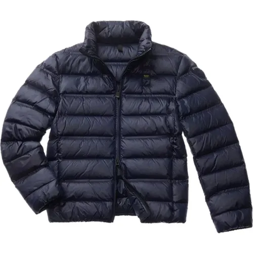 Winter Jacket Hooded Zipper , male, Sizes: M, XL, 2XL, L, S, 3XL - Blauer - Modalova