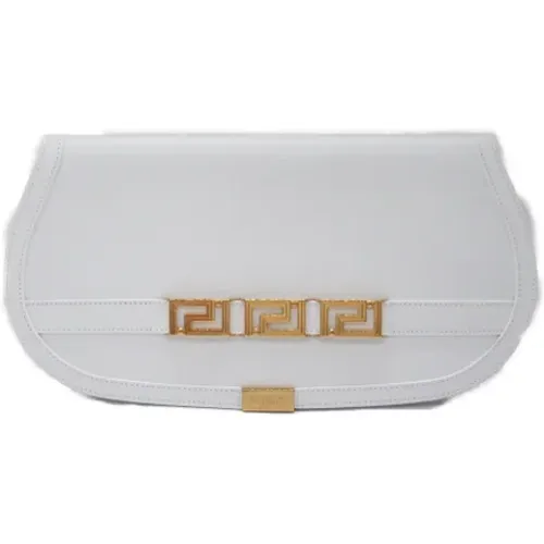 Pre-owned Clutches, female, , Size: ONE SIZE Pre-owned Leather clutches - Versace Pre-owned - Modalova