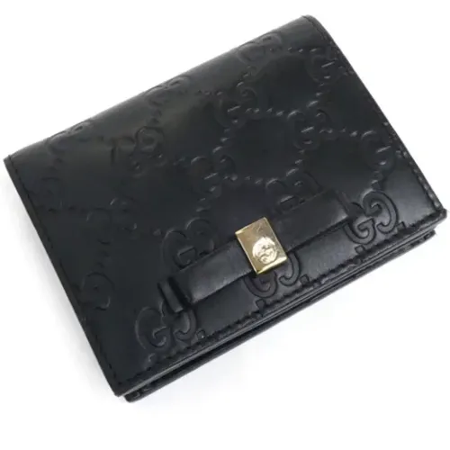 Pre-owned Wallets, female, , Size: ONE SIZE Pre-owned Leather home-office - Gucci Vintage - Modalova