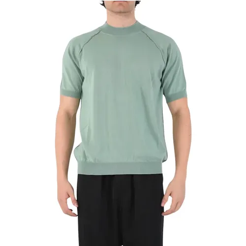 Raglan Sleeve Half Sleeve Top , male, Sizes: S, XL, L, M - Mauro Grifoni - Modalova