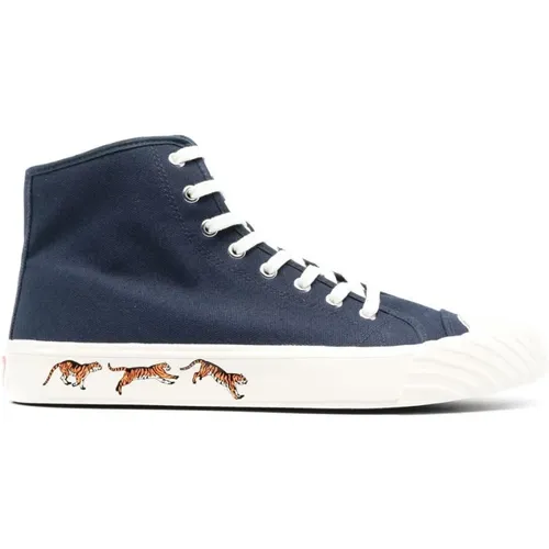 High top sneaker , male, Sizes: 7 UK - Kenzo - Modalova