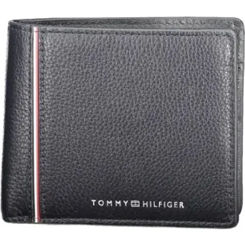 Wallets & Cardholders, male, , Size: ONE SIZE Luxurious Leather Wallet with Multiple Compartments - Tommy Hilfiger - Modalova
