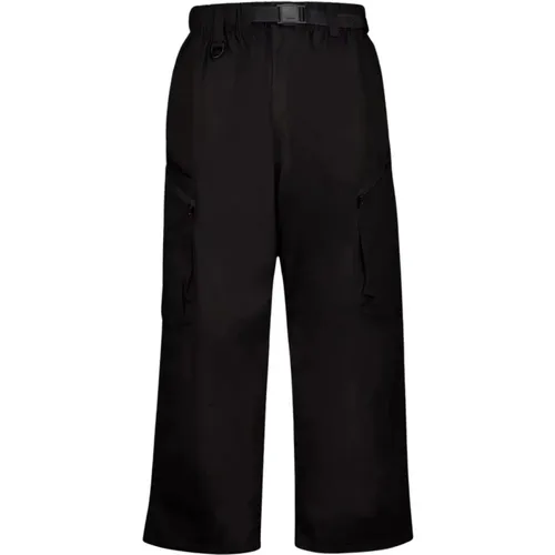 Wide Trousers, male, , Size: L Casual Twill Cargo Pants - Y-3 - Modalova