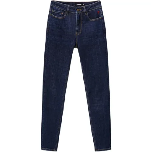 Skinny Jeans , Damen, Größe: W34 - Desigual - Modalova