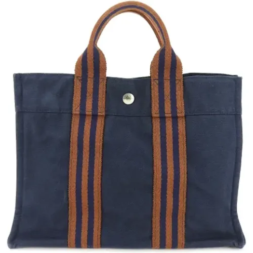 Pre-owned Tote Bags, female, , Size: ONE SIZE Pre-owned Fabric totes - Hermès Vintage - Modalova