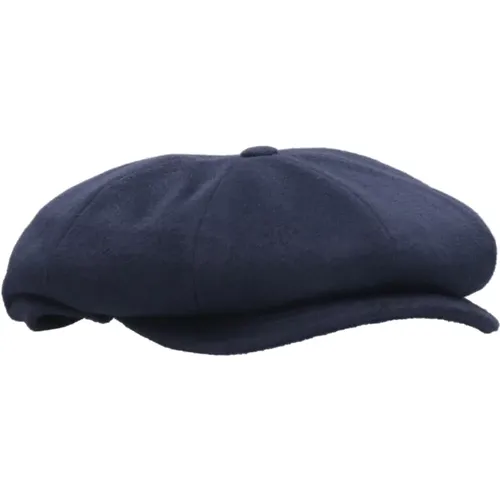 Blauer Kaschmirhut - Stilvoll und Elegant , Damen, Größe: 58 CM - Borsalino - Modalova