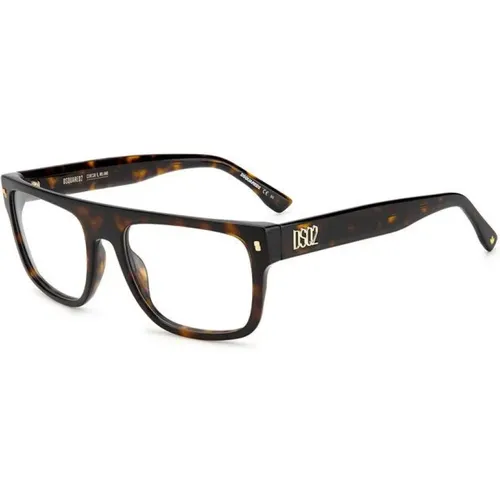 Glasses, male, , Size: 56 MM Fashion Eyeglasses D2 0036 - Dsquared2 - Modalova