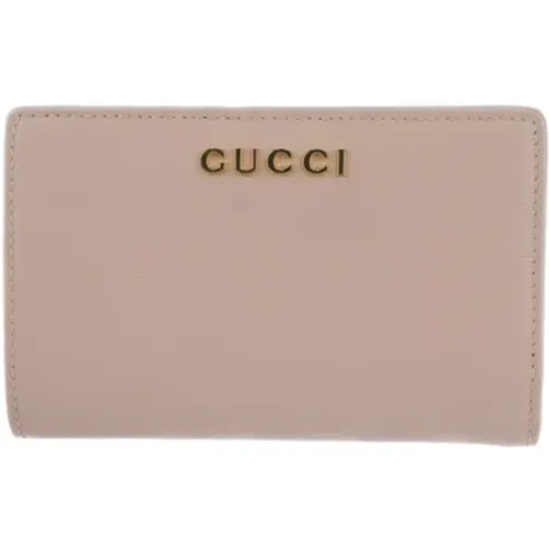 Pre-owned Wallets, female, , Size: ONE SIZE Pre-owned Leather wallets - Gucci Vintage - Modalova