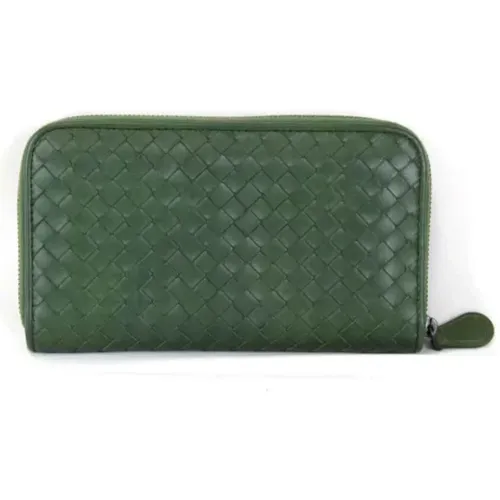 Pre-owned Wallets, female, , Size: ONE SIZE Pre-owned Leather wallets - Bottega Veneta Vintage - Modalova