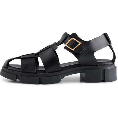 Alva Leather Sandal - , female, Sizes: 7 UK, 5 UK, 8 UK - Shoe the Bear - Modalova