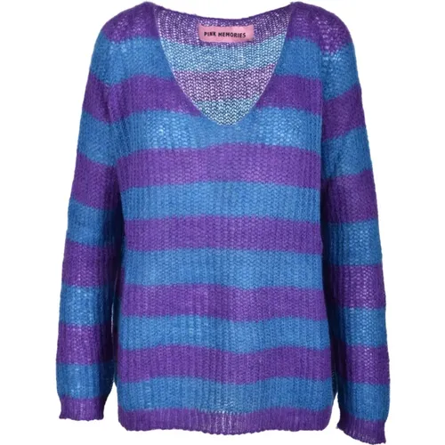 Weicher Strickpullover , Damen, Größe: M - Pink Memories - Modalova