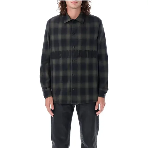 Graphic Flannel Shirt , male, Sizes: M - 1017 Alyx 9SM - Modalova