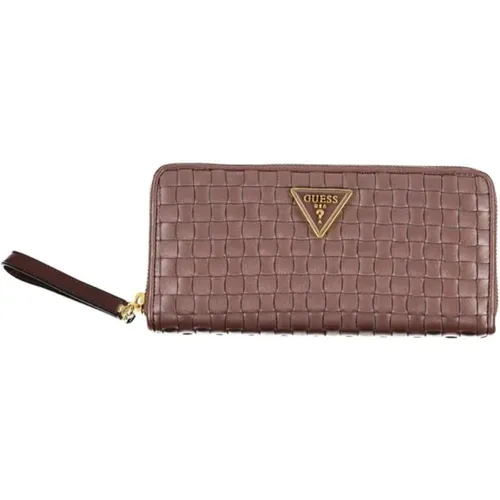 Wallets & Cardholders, female, , Size: ONE SIZE Multi-compartment Polyethylene Wallet with Removable Pull - Guess - Modalova