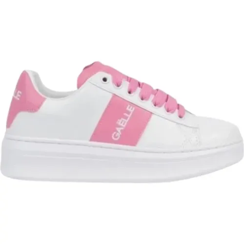 Eco-Friendly Sneakers with Laminated Insert , female, Sizes: 5 UK, 3 UK, 4 UK, 8 UK, 6 UK, 2 UK, 7 UK - Gaëlle Paris - Modalova