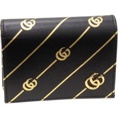 Pre-owned Wallets, female, , Size: ONE SIZE Pre-owned Leather wallets - Gucci Vintage - Modalova