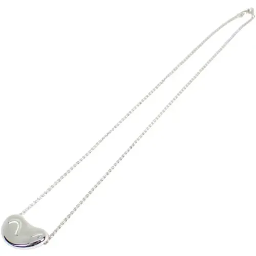 Pre-owned Jewellery, female, , Size: ONE SIZE Pre-owned Silver necklaces - Tiffany & Co. Pre-owned - Modalova