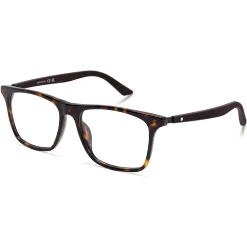 Glasses, male, , Size: 55 MM Mb0359O 002 Optical Frame - Montblanc - Modalova