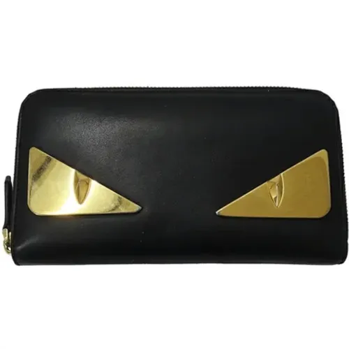 Pre-owned Wallets, female, , Size: ONE SIZE Pre-owned Leather wallets - Fendi Vintage - Modalova