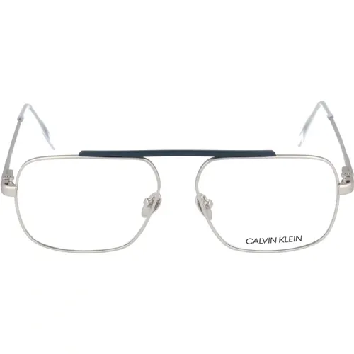 Glasses, male, , Size: 55 MM Stylish Optical Ck18106 Glasses - Calvin Klein - Modalova