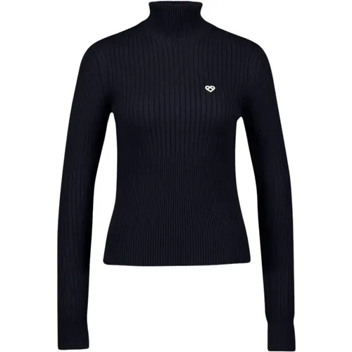 Knitted Wool Turtleneck Sweater , female, Sizes: M, S, XS - Casablanca - Modalova