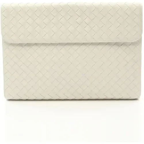 Pre-owned Clutches, female, , Size: ONE SIZE Pre-owned Leather clutches - Bottega Veneta Vintage - Modalova