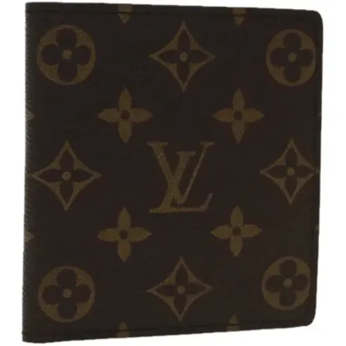 Pre-owned Wallets, female, , Size: ONE SIZE Pre-owned Canvas wallets - Louis Vuitton Vintage - Modalova