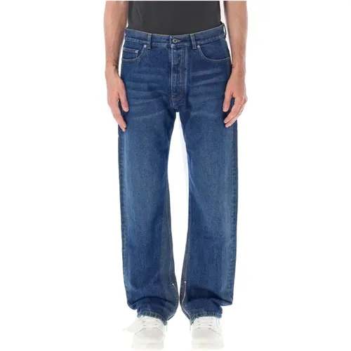 Skate Jeans in Medium , male, Sizes: W31, W32 - Off White - Modalova