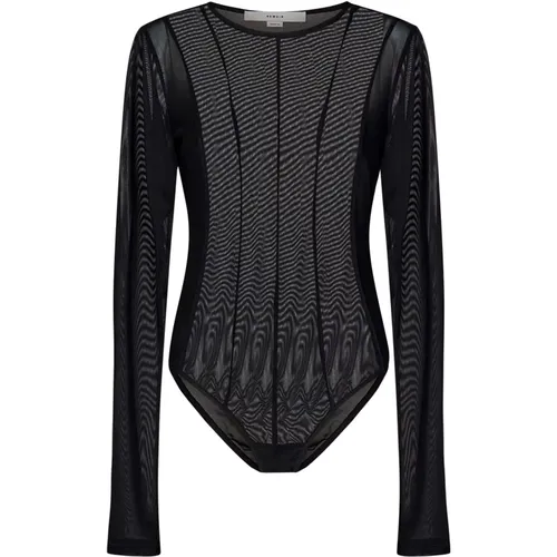 Mesh Long Sleeve Top , female, Sizes: L - Remain Birger Christensen - Modalova