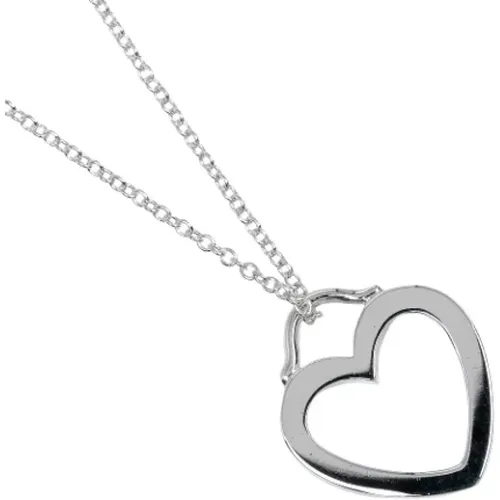 Pre-owned Jewellery, female, , Size: ONE SIZE Pre-owned Silver necklaces - Tiffany & Co. Pre-owned - Modalova