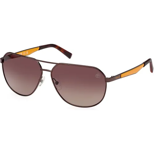 Sonnenbrille,Sunglasses,Stilvolle Metall-Sonnenbrille in Farbe 06D - Timberland - Modalova