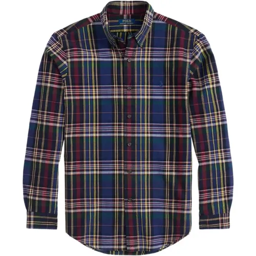 Casual Shirts, male, , Size: S Sporty Long Sleeve Shirt - Polo Ralph Lauren - Modalova