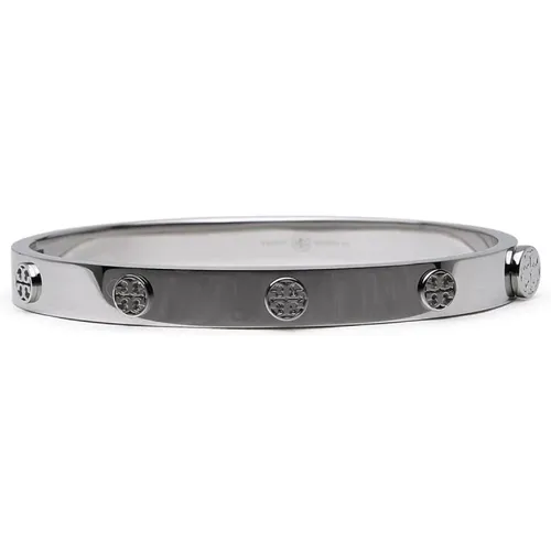 Miller Stainless Steel Silver Bracelet , female, Sizes: ONE SIZE - TORY BURCH - Modalova
