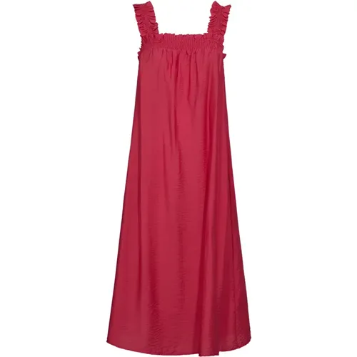 Feminine Long Strap Dress Margherita , female, Sizes: L, XS, S, M, XL - Co'Couture - Modalova