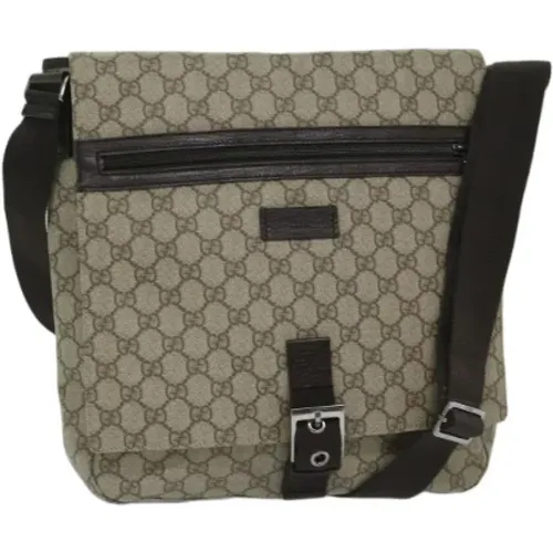 Pre-owned Canvas gucci-bags , female, Sizes: ONE SIZE - Gucci Vintage - Modalova