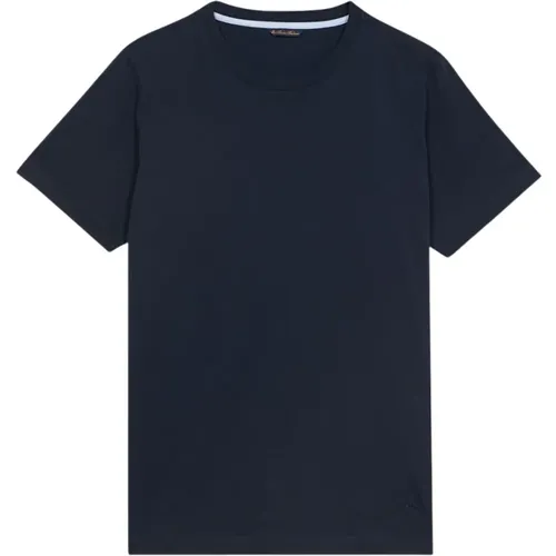 Blaues Baumwoll-Crewneck T-Shirt,Rotes Baumwoll-Crewneck T-Shirt,Grünes Baumwoll-Crewneck-T-Shirt,Weiße Baumwoll-Crewneck-T-Shirt,Schwarzes Baumwoll - Brooks Brothers - Modalova