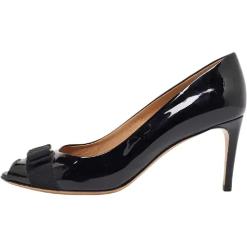 Pre-owned Pumps, female, , Size: 10 US Pre-owned Leather heels - Salvatore Ferragamo Pre-owned - Modalova