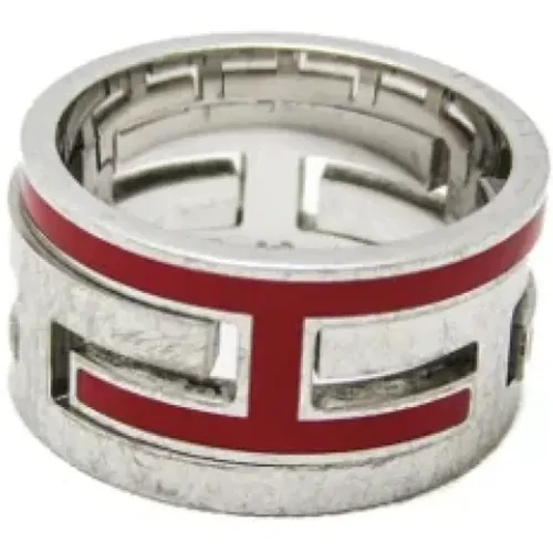 Pre-owned Jewellery, female, , Size: ONE SIZE Pre-owned Silver bracelets - Hermès Vintage - Modalova