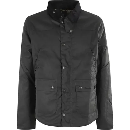 Classic Wax Jacket for Outdoor Adventures , male, Sizes: L, S, XL, M - Barbour - Modalova