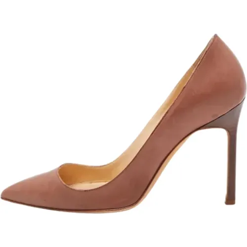 Pre-owned Pumps, female, , Size: 5 US Pre-owned Leather heels - Manolo Blahnik Pre-owned - Modalova