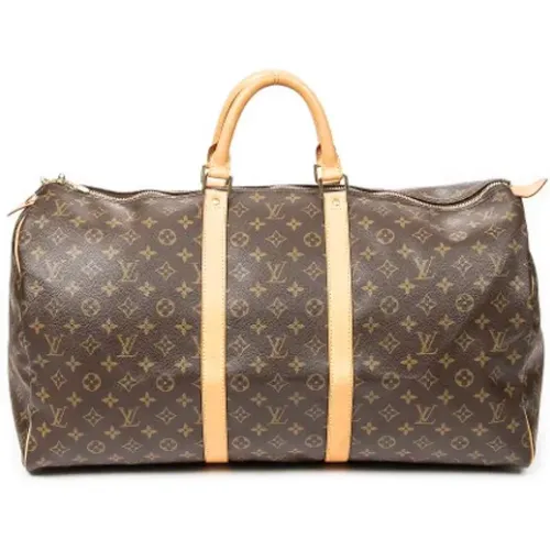 Pre-owned Weekend Bags, female, , Size: ONE SIZE Pre-owned Canvas louis-vuitton-bags - Louis Vuitton Vintage - Modalova