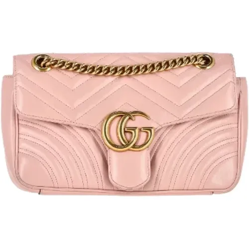 Pre-owned Cross Body Bags, female, , Size: ONE SIZE Pre-owned Leather crossbody-bags - Gucci Vintage - Modalova