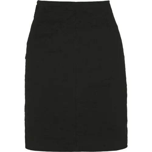 High-waisted graphite skirt Turmalina , female, Sizes: S, M, L - Cortana - Modalova