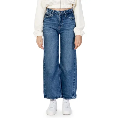 Cropped Jeans , Damen, Größe: W24 L28 - Pepe Jeans - Modalova