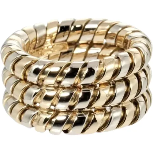 Pre-owned Jewellery, female, , Size: ONE SIZE Pre-owned Gold rings - Bvlgari Vintage - Modalova