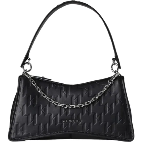 Baguette Embossed Bag , female, Sizes: ONE SIZE - Karl Lagerfeld - Modalova
