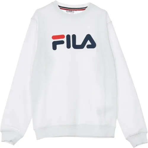 Sweatshirts, male, , Size: L Crewneck Sweatshirt Long Sleeve - Fila - Modalova