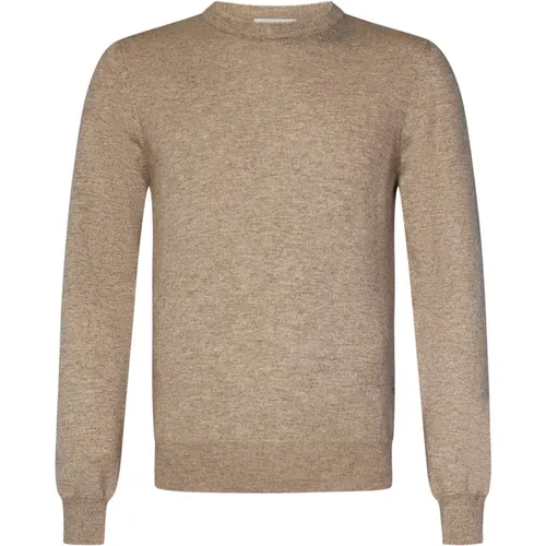 Cashmere Crewneck Sweater Aw24 , Herren, Größe: L - Malo - Modalova