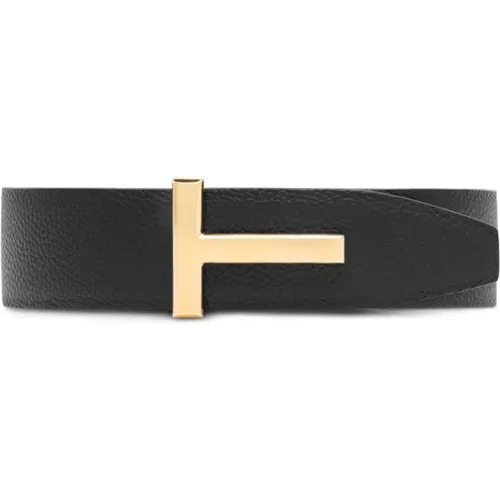 Reversible Belt , male, Sizes: 100 CM, 90 CM - Tom Ford - Modalova