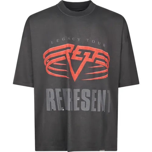 T-Shirts, male, , Size: M Reversible Living Legacy Tour T-Shirt - Represent - Modalova
