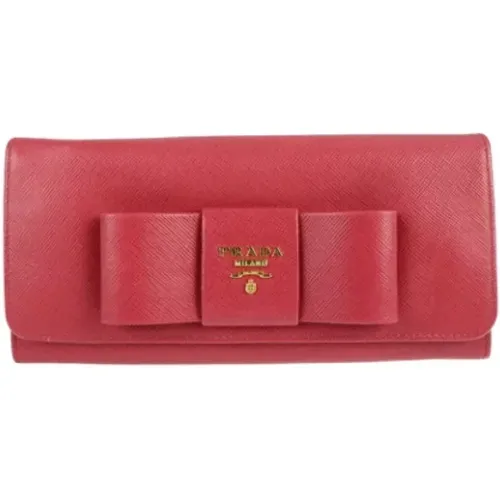 Pre-owned Wallets, female, , Size: ONE SIZE Pre-owned Fabric wallets - Prada Vintage - Modalova